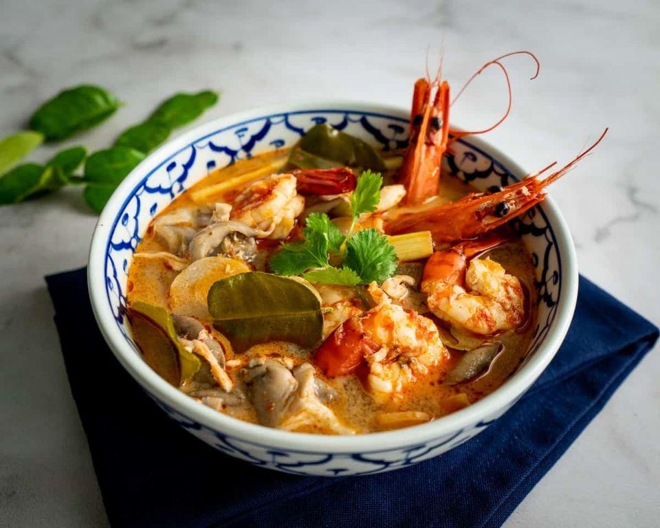 Spicy Tom Yum Goong Soup