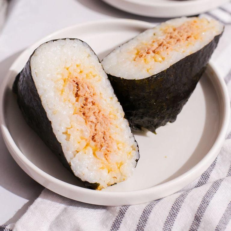 Spicy Tuna and Mayo Onigiri