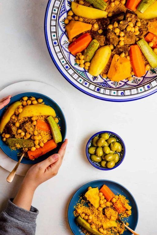 Spicy Tunisian Couscous with Vegetables