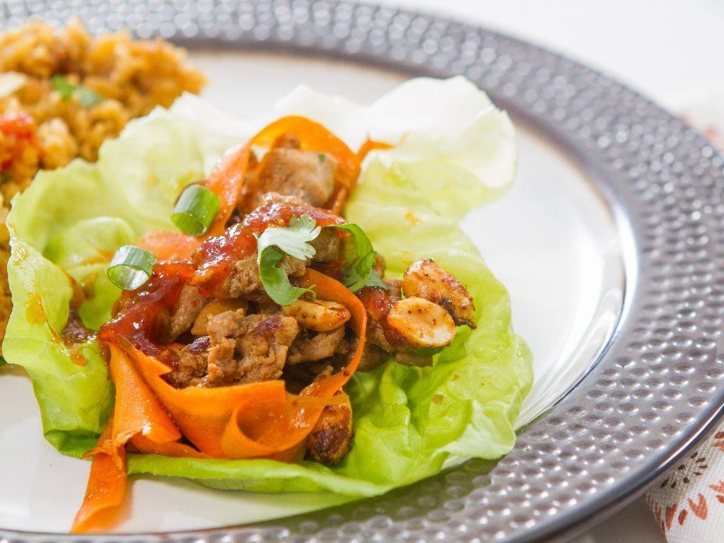 Spicy Turkey Lettuce Cups