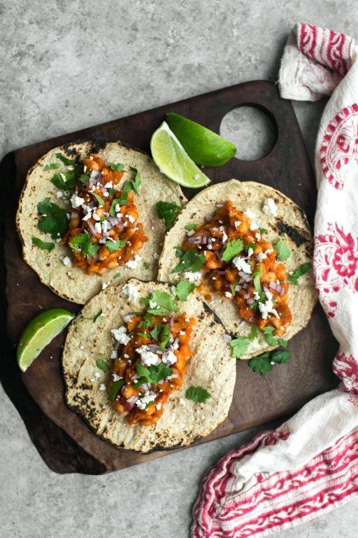 Spicy White Bean Tacos