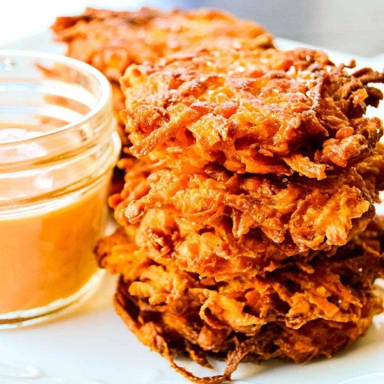 Spicy White Yam Fritters