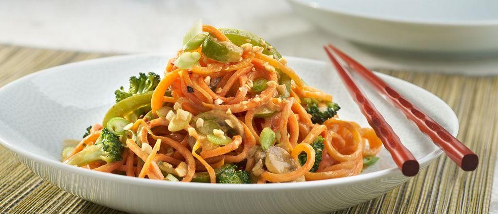 Spicy Whole Carrot Noodles
