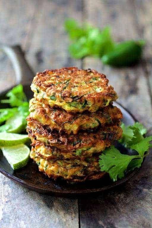 Spicy Zucchini Balls with Jalapeño and Cilantro