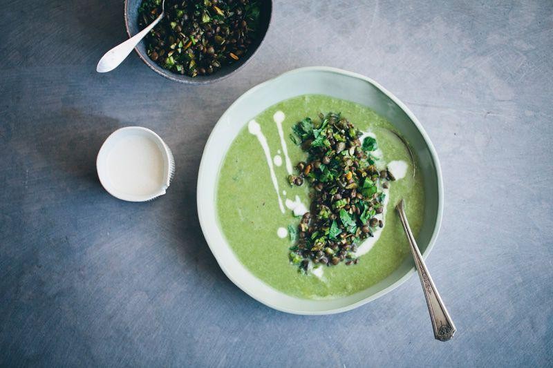 Spinach Fennel Detox Soup
