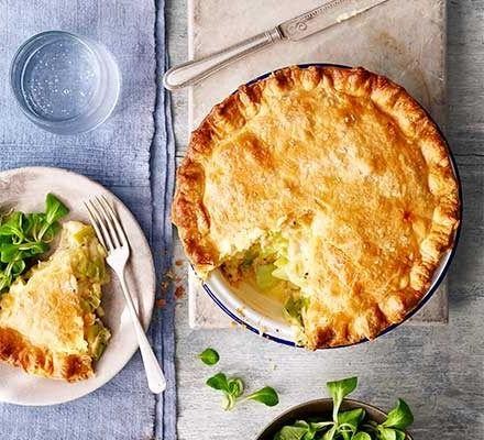 Spinach, Leek, and Potato Pie