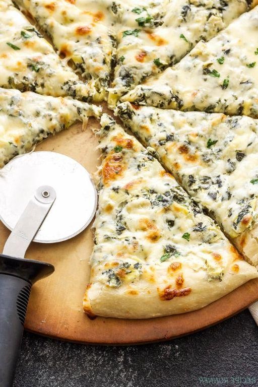 Spinach and Artichoke Pizza Dip