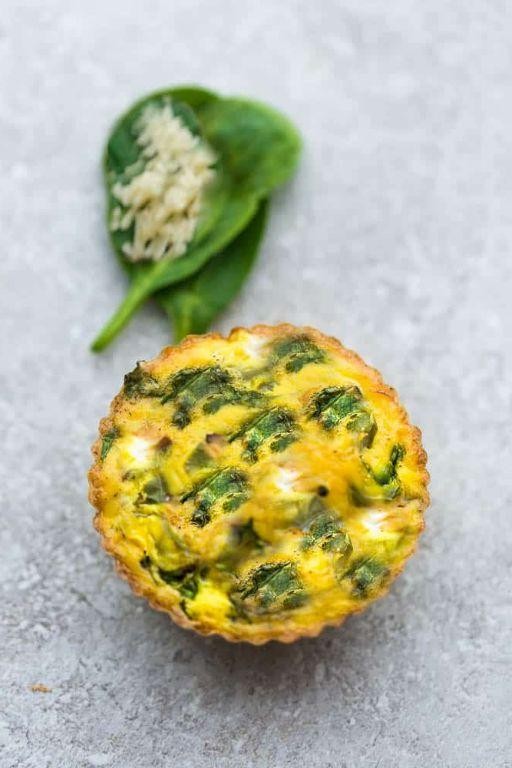 Spinach and Cheese Egg Muffins