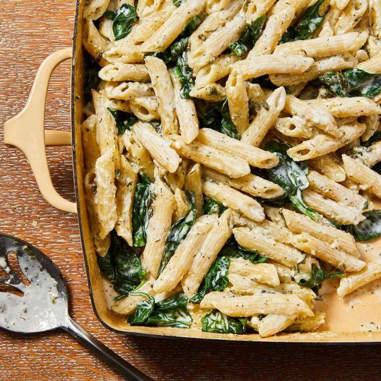 Spinach and Feta Low Sodium Ziti