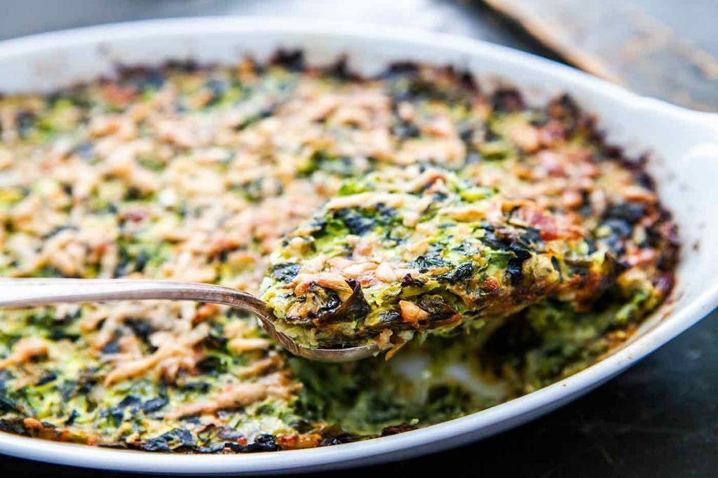 Spinach and Zucchini Casserole