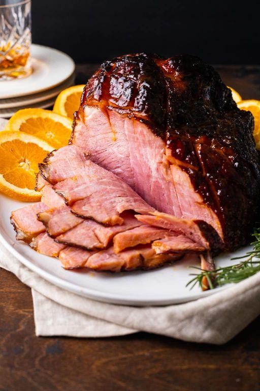 Spiral-Cut Ham with Apricot Glaze