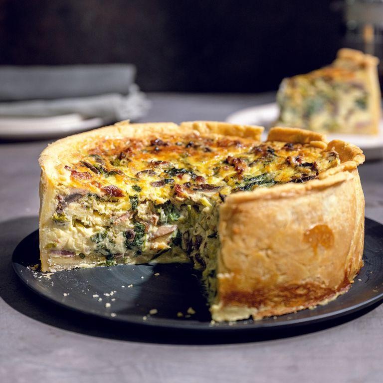 Spring Vegetable Quiche