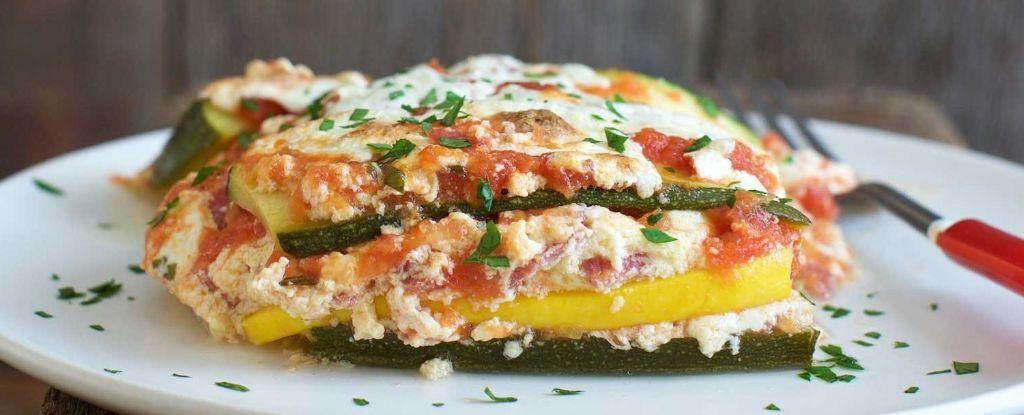 Squash and Zucchini Lasagna with Ricotta
