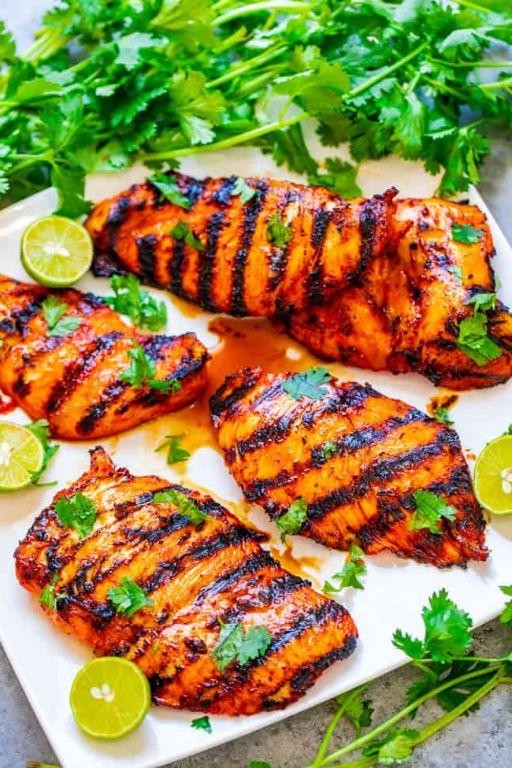 Sriracha Lime Garlic Chicken Strips