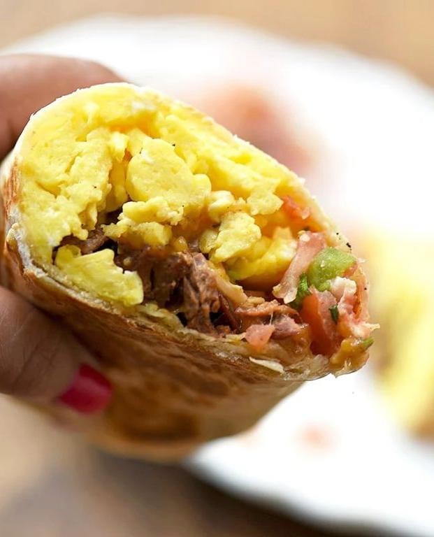 Steak and Egg Breakfast Burritos