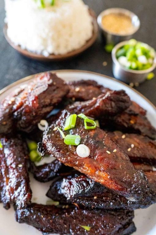 Sticky Teriyaki Beef Ribs