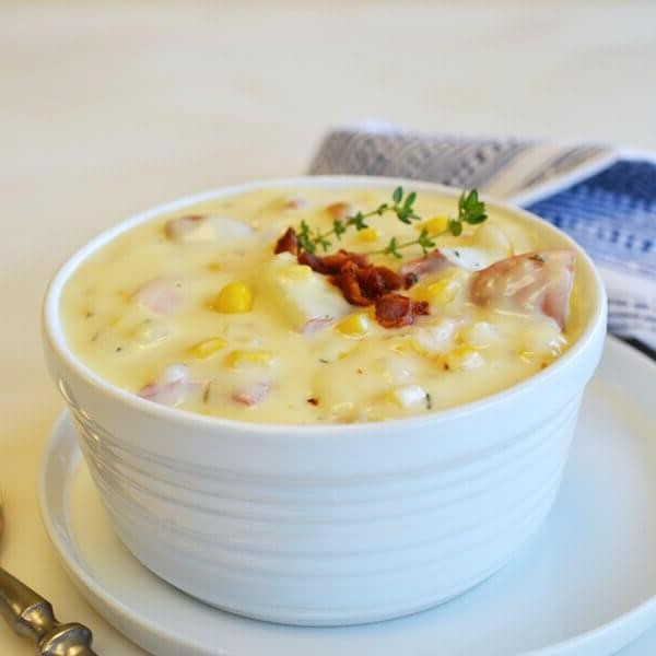 Stove Top Potato and Bacon Chowder