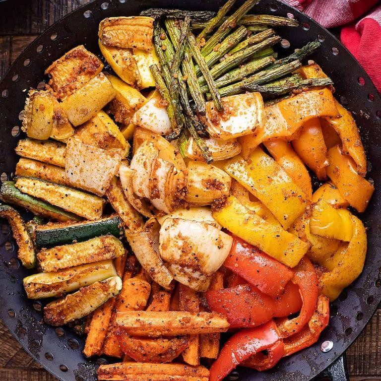 Straightforward Smoked Vegetables Medley