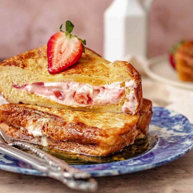 Strawberry Cream Cheese French Toast