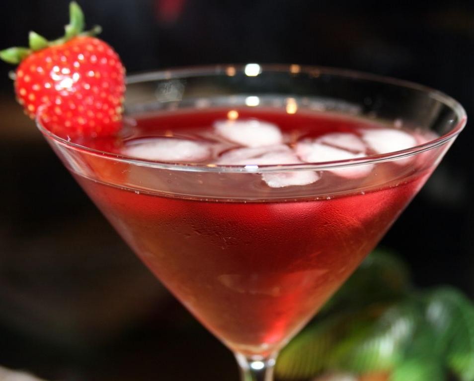 Strawberry Love Martini