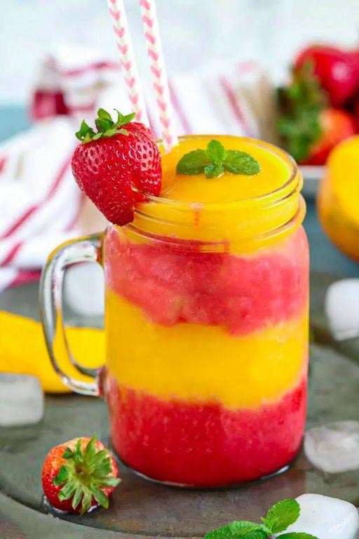 Strawberry Mango Paradise Slush