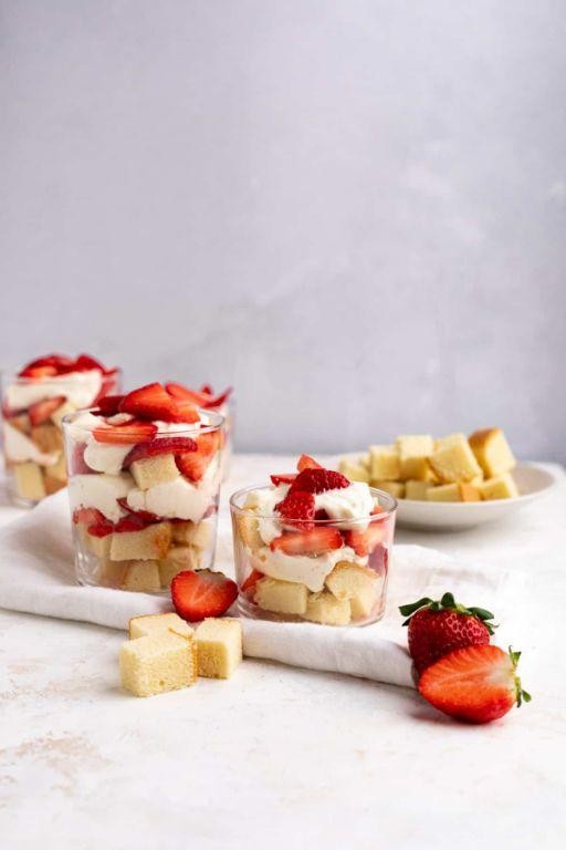 Strawberry Shortcake Parfaits