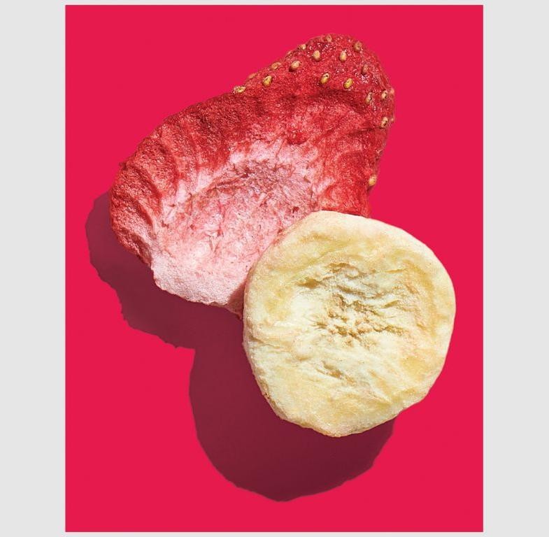 Strawberry and Banana Crunchies