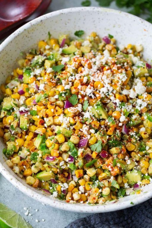 Street Corn Salad with Avocado