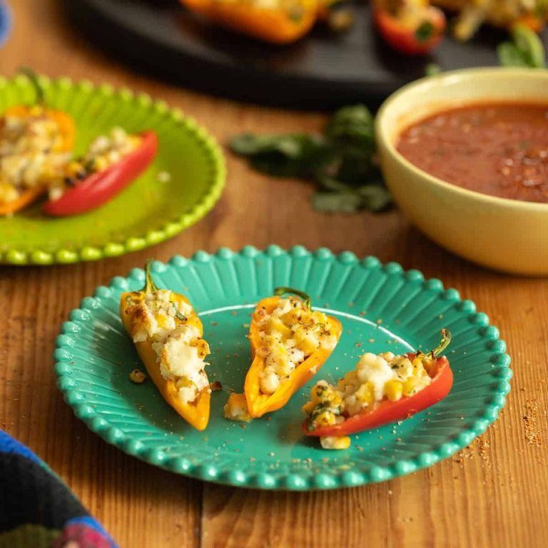 Street Corn Stuffed Peppers