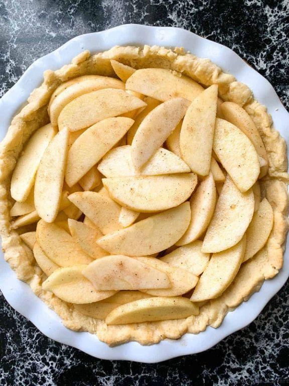 Stress-Free Dutch Apple Pie with Almond Flour