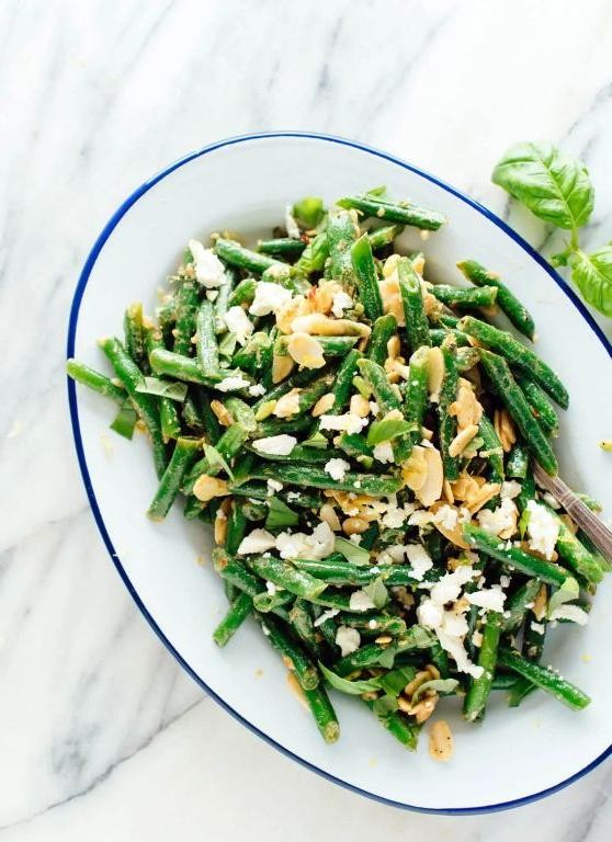 String Bean and Almond Salad