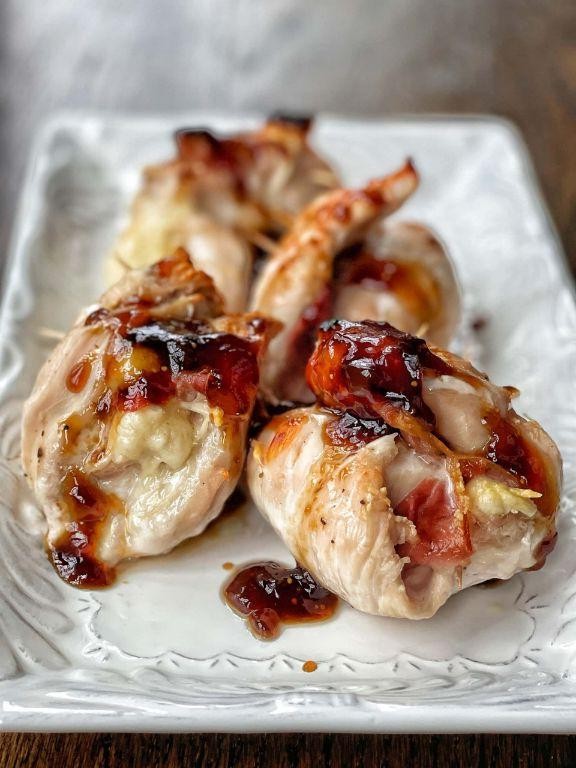 Stuffed Chicken Breast with Prosciutto and Mozzarella
