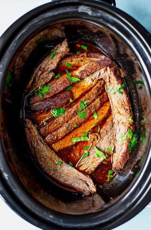 Succulent BBQ Crock Pot Steak