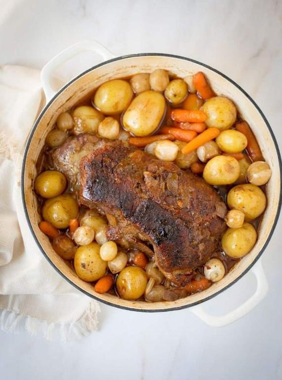Succulent Cubed Chuck Pot Roast