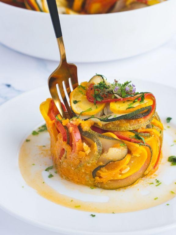 Summer Squash and Tomato Ratatouille