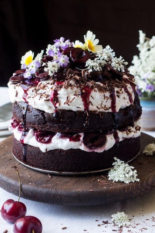 Sumptuous Vegan Black Forest Cake