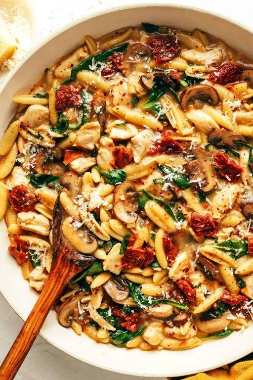 Sun-Dried Tomato Fusilli