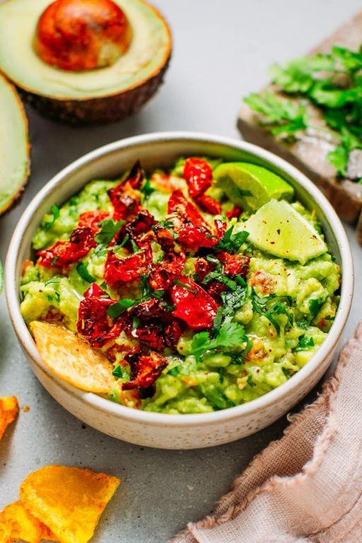 Sun-Dried Tomato Guacamole