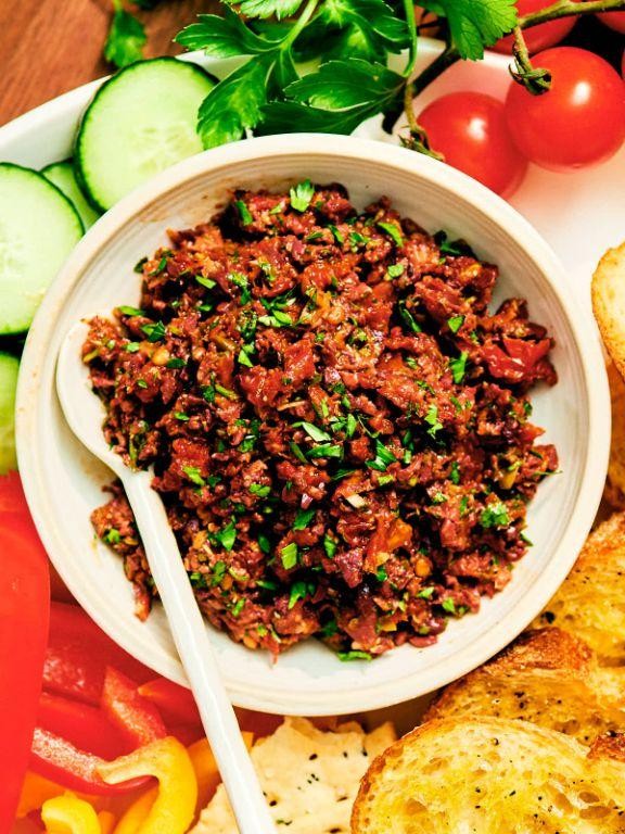 Sun-Dried Tomato and Olive Tapenade Sauce