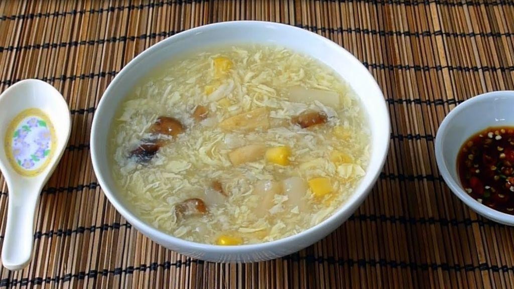 Sup Bap Tom Cua - Corn, Shrimp, and Crab Soup