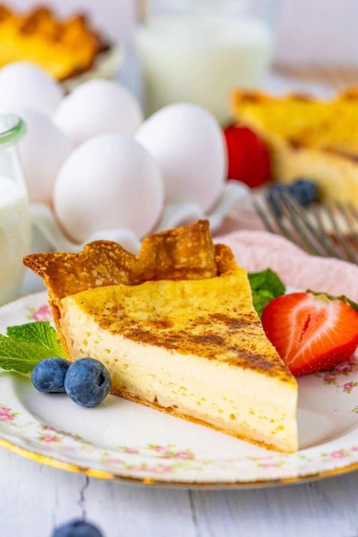 Super Easy Custard Pie