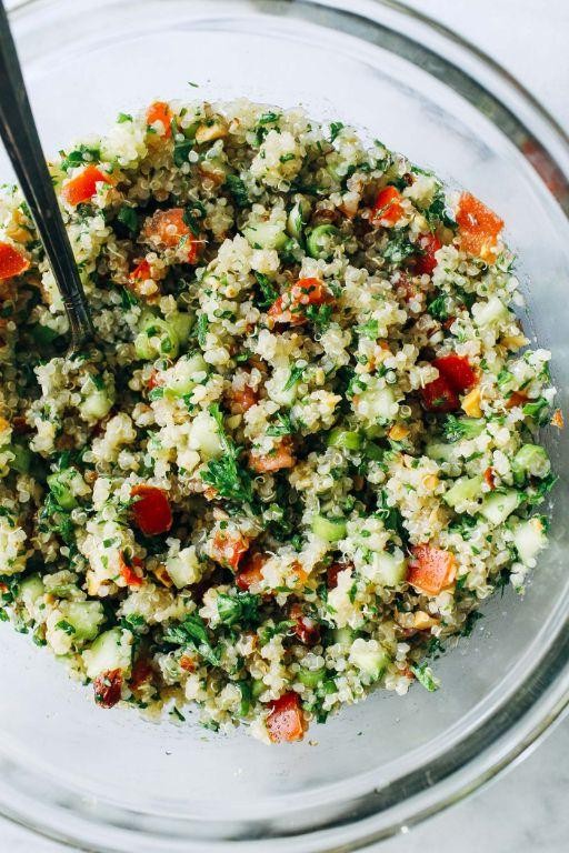 Super Green Quinoa with Toasted Almonds