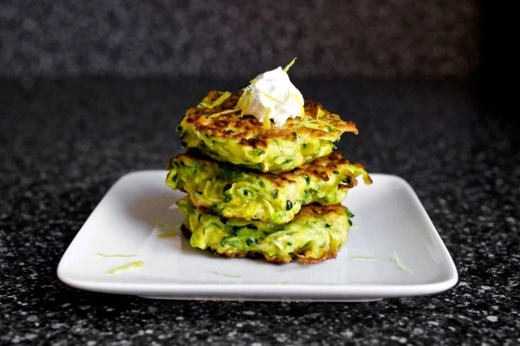 Swamp Monster Zucchini Fritters
