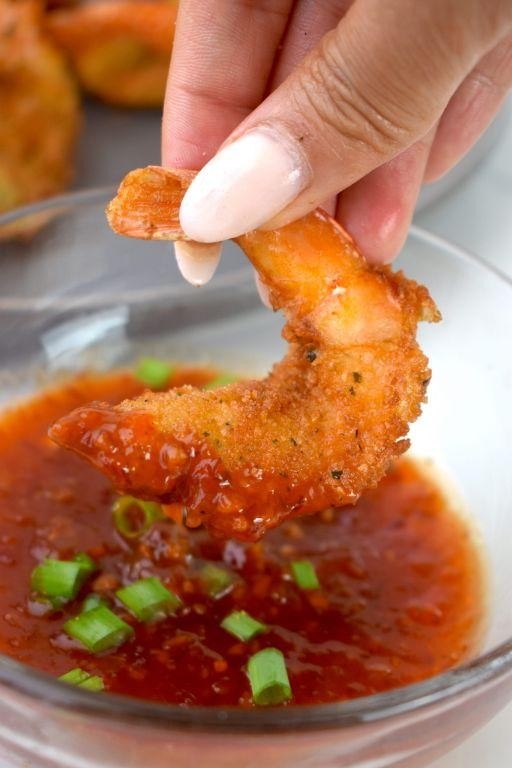 Sweet Chili Battered Shrimp