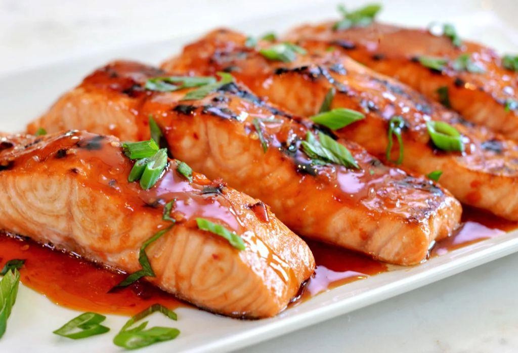 Sweet Chili Oven Roasted Salmon