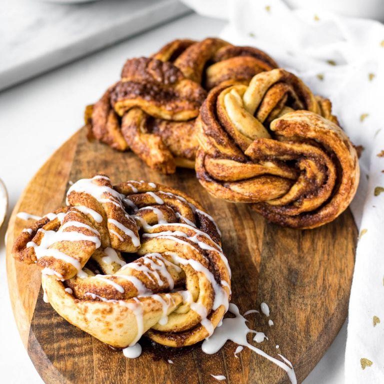 Sweet Cinnamon Roll Twists