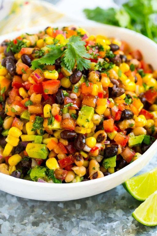 Sweet Corn and Avocado Cowboy Caviar