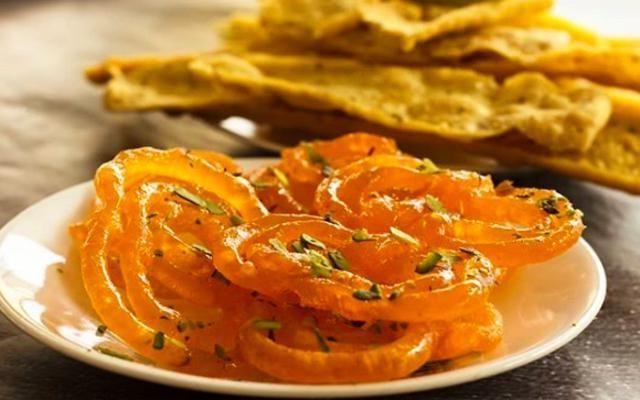Sweet Fafda Jalebi Fusion