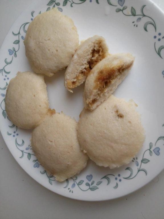 Sweet Jaggery Idli Rava Pudding
