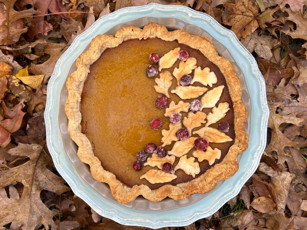Sweet Maple Squash Pie